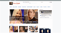 Desktop Screenshot of faceofagulu.com